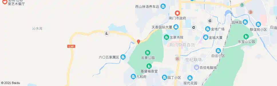 荆门六零五_公交站地图_荆门公交_妙搜公交查询2025