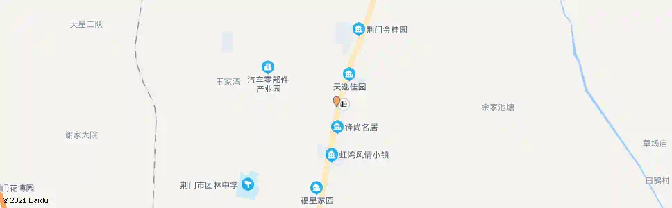 荆门百亨食品_公交站地图_荆门公交_妙搜公交查询2025