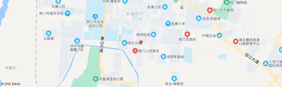 荆门白石坡_公交站地图_荆门公交_妙搜公交查询2025