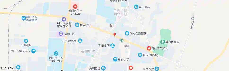 荆门南城明珠_公交站地图_荆门公交_妙搜公交查询2025