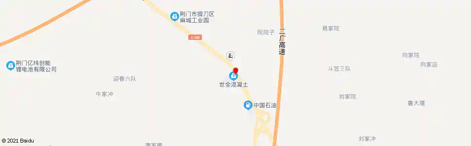 荆门斗笠变电站_公交站地图_荆门公交_妙搜公交查询2025