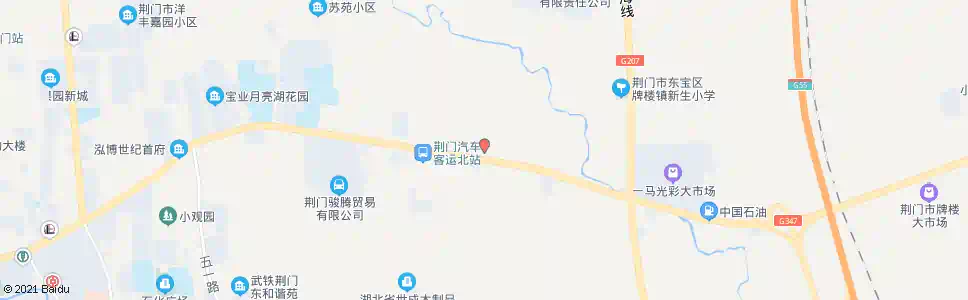 荆门建材石料厂_公交站地图_荆门公交_妙搜公交查询2025