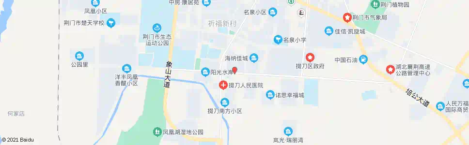 荆门菜场_公交站地图_荆门公交_妙搜公交查询2025