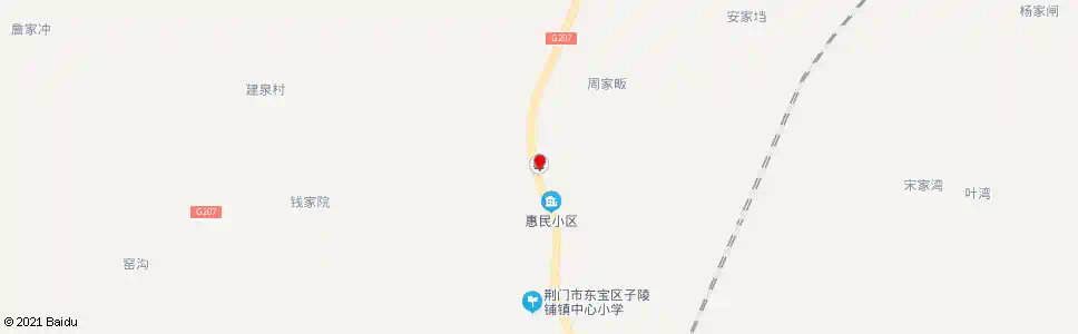 荆门子陵_公交站地图_荆门公交_妙搜公交查询2025