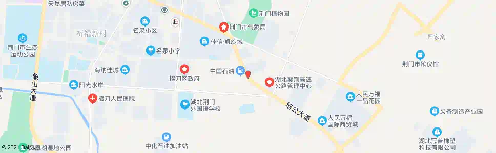 荆门襄荆高速_公交站地图_荆门公交_妙搜公交查询2025