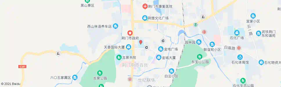 荆门海慧中学_公交站地图_荆门公交_妙搜公交查询2025