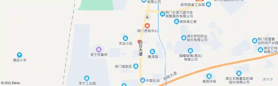 荆门华兴印刷_公交站地图_荆门公交_妙搜公交查询2025