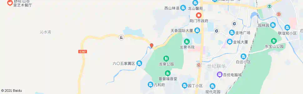 荆门六零五所_公交站地图_荆门公交_妙搜公交查询2025
