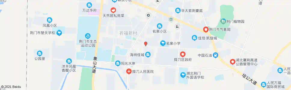 荆门四干渠_公交站地图_荆门公交_妙搜公交查询2025