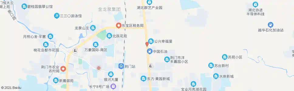荆门北郊粮库_公交站地图_荆门公交_妙搜公交查询2025
