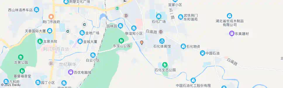 荆门葡萄园西_公交站地图_荆门公交_妙搜公交查询2025