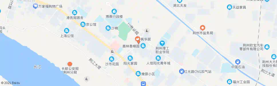 荆州三湾路_公交站地图_荆州公交_妙搜公交查询2025
