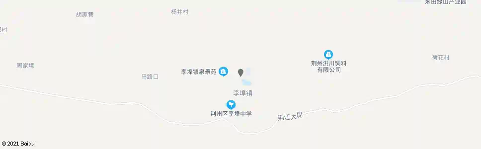 荆州李埠_公交站地图_荆州公交_妙搜公交查询2025