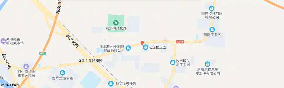 荆州合心四队_公交站地图_荆州公交_妙搜公交查询2025