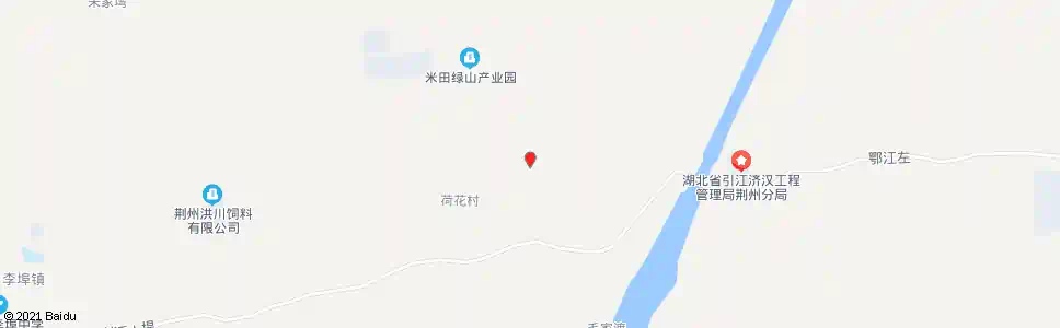荆州白荷村_公交站地图_荆州公交_妙搜公交查询2025
