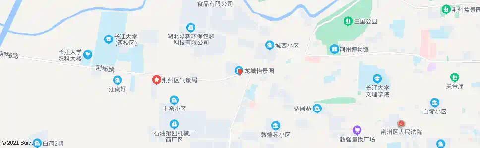 荆州龙王潭_公交站地图_荆州公交_妙搜公交查询2025