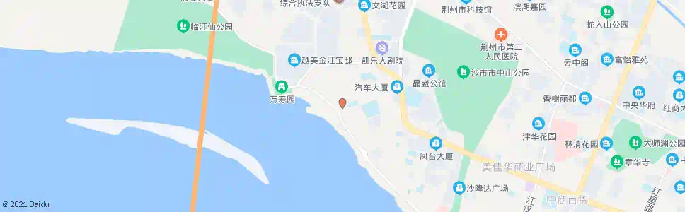 荆州十四中_公交站地图_荆州公交_妙搜公交查询2025