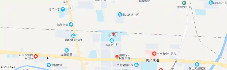 荆州红桥_公交站地图_荆州公交_妙搜公交查询2025