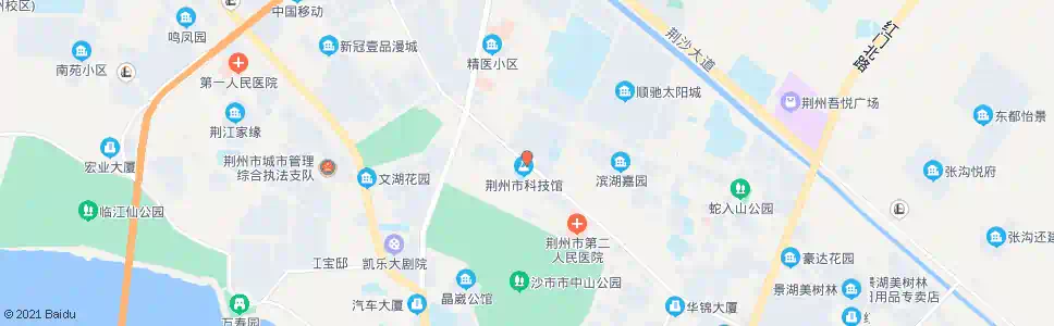 荆州红家垸_公交站地图_荆州公交_妙搜公交查询2025