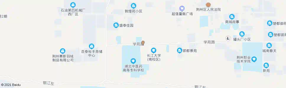 荆州城南公交车场_公交站地图_荆州公交_妙搜公交查询2025