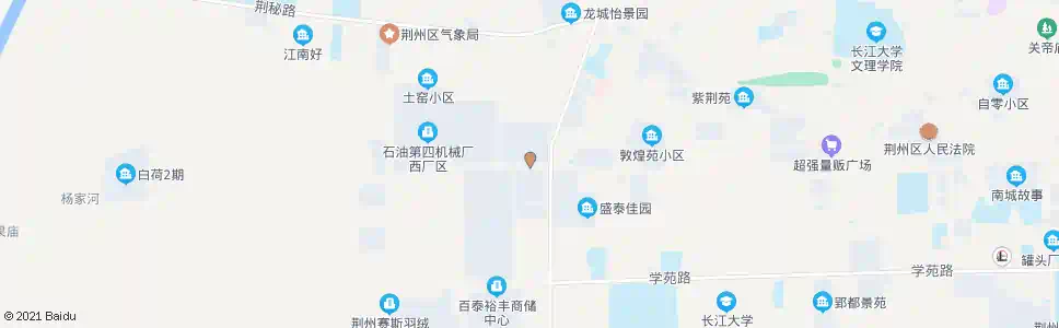 荆州西环路口_公交站地图_荆州公交_妙搜公交查询2025