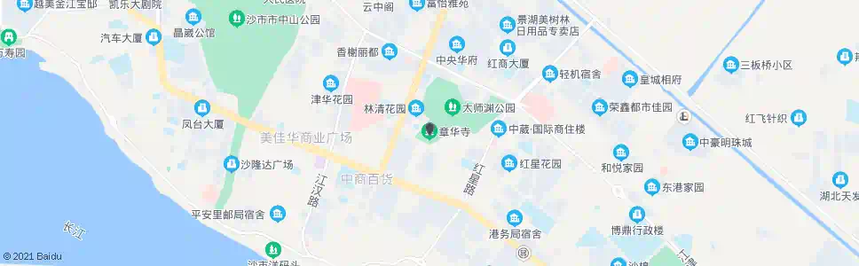 荆州章华寺_公交站地图_荆州公交_妙搜公交查询2025