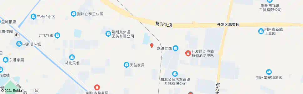 荆州跃进村_公交站地图_荆州公交_妙搜公交查询2025