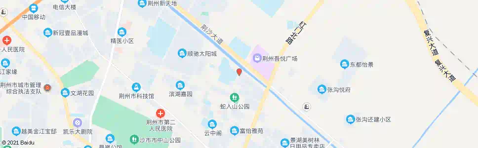 荆州五中_公交站地图_荆州公交_妙搜公交查询2025