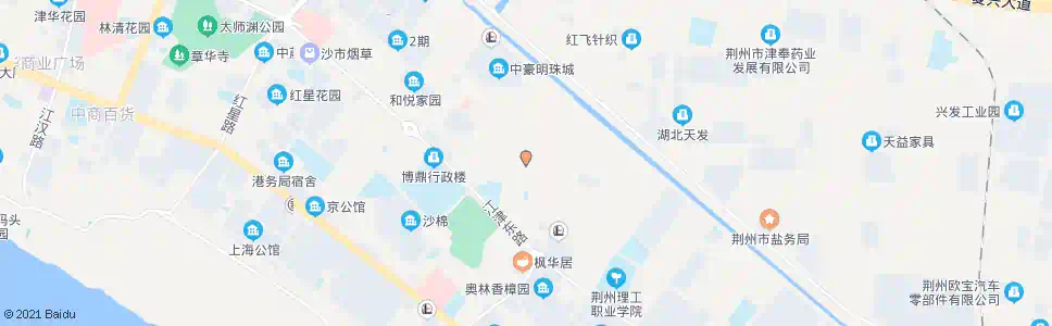 荆州荆棉_公交站地图_荆州公交_妙搜公交查询2025