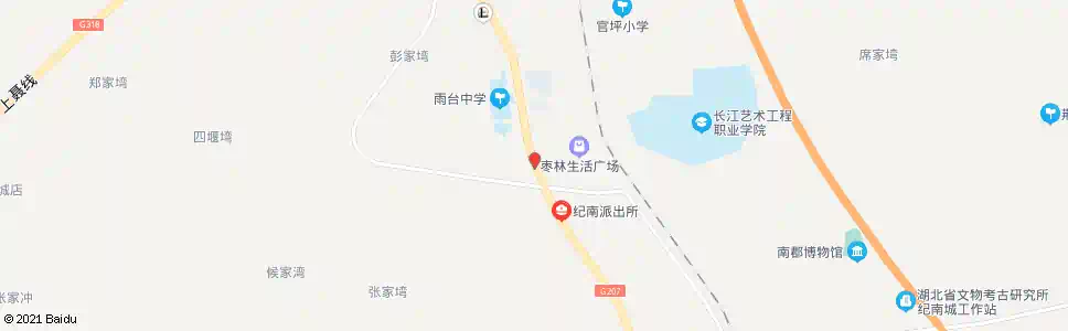 荆州枣林_公交站地图_荆州公交_妙搜公交查询2025