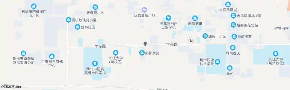 荆州郢都路口_公交站地图_荆州公交_妙搜公交查询2025