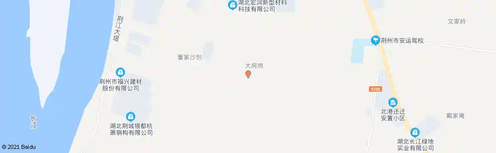荆州洪塘村_公交站地图_荆州公交_妙搜公交查询2025