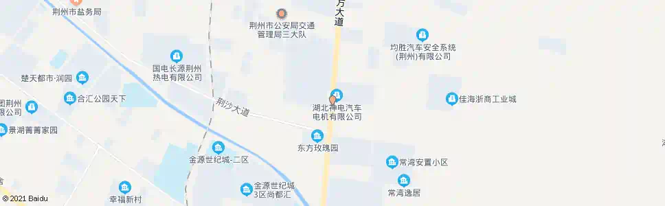 荆州菲利华公司_公交站地图_荆州公交_妙搜公交查询2025