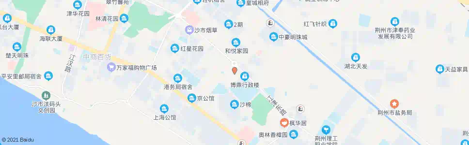 荆州武商_公交站地图_荆州公交_妙搜公交查询2025