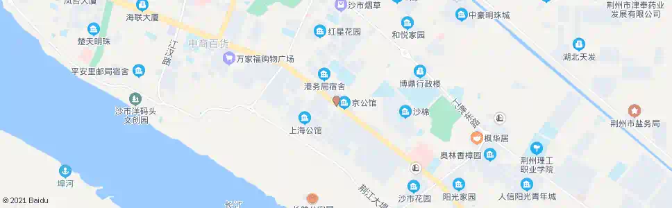 荆州豉湖路_公交站地图_荆州公交_妙搜公交查询2025