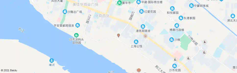 荆州红星路口_公交站地图_荆州公交_妙搜公交查询2025