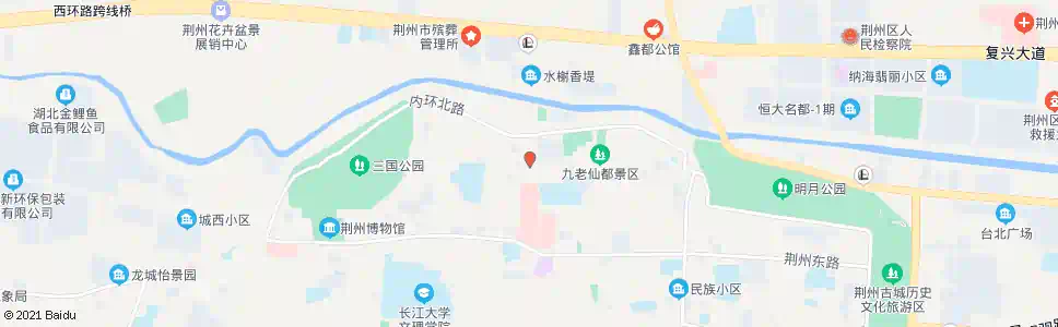 荆州荆北路_公交站地图_荆州公交_妙搜公交查询2025