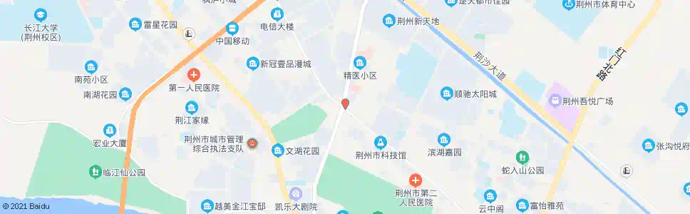 荆州塔桥路转盘_公交站地图_荆州公交_妙搜公交查询2025