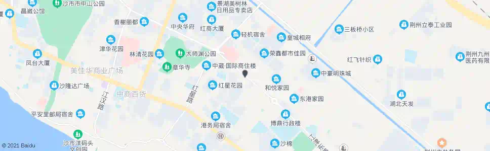 荆州玉桥小区_公交站地图_荆州公交_妙搜公交查询2025