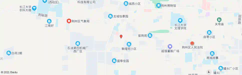荆州市四医院_公交站地图_荆州公交_妙搜公交查询2025
