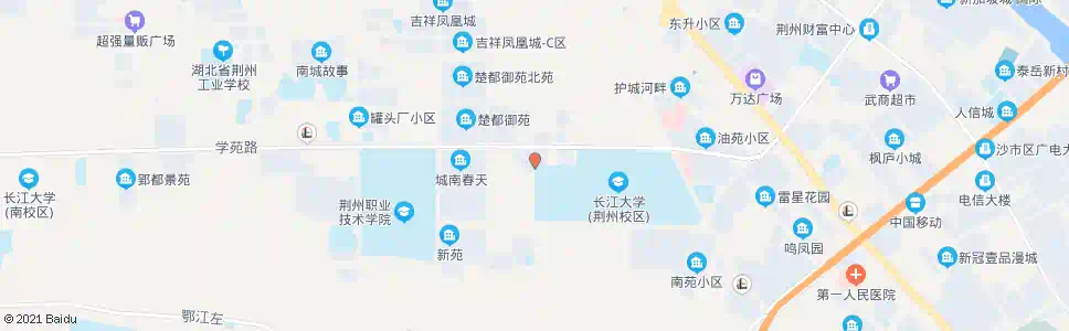 荆州南环路_公交站地图_荆州公交_妙搜公交查询2025