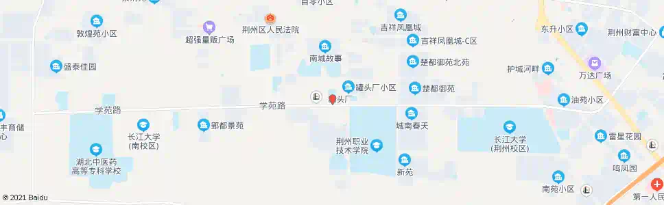 荆州城南电信局_公交站地图_荆州公交_妙搜公交查询2025