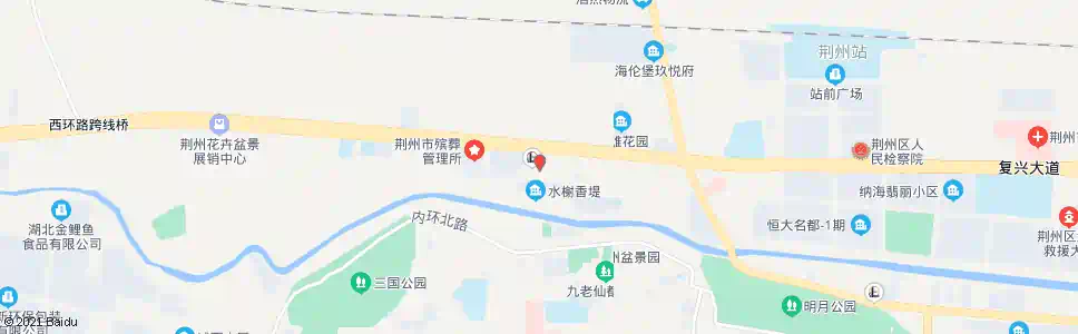 荆州北环路口_公交站地图_荆州公交_妙搜公交查询2025