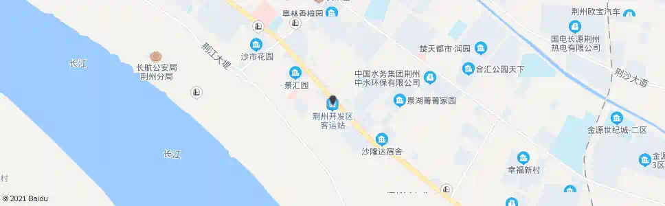 荆州东区客运站_公交站地图_荆州公交_妙搜公交查询2025