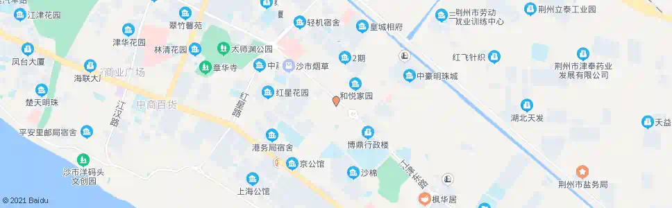 荆州锦佳大酒店_公交站地图_荆州公交_妙搜公交查询2025