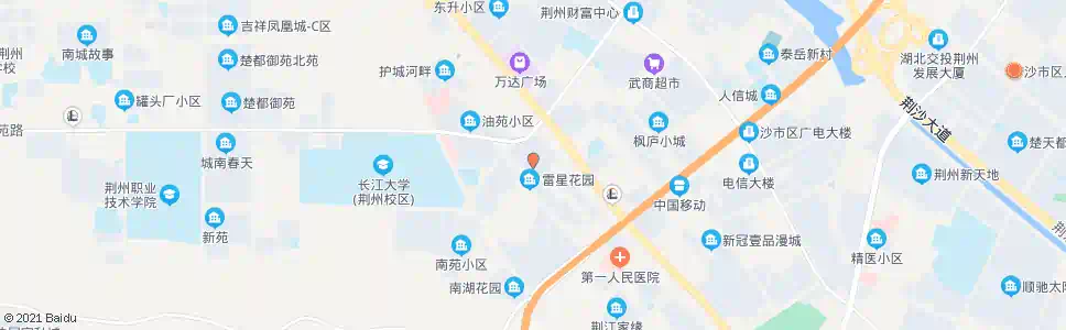 荆州蓝星陶瓷城_公交站地图_荆州公交_妙搜公交查询2025