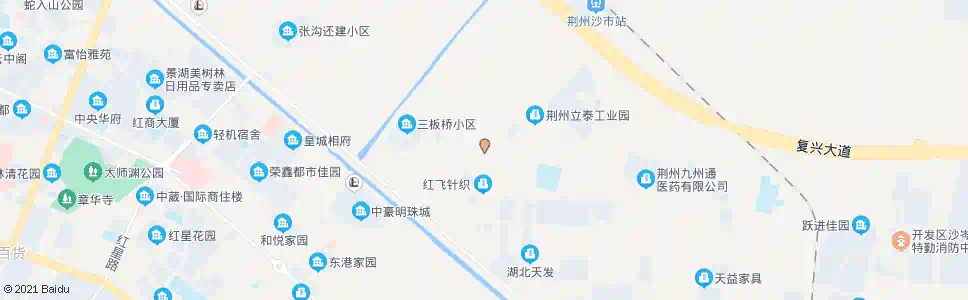 荆州铁三局中南处_公交站地图_荆州公交_妙搜公交查询2025