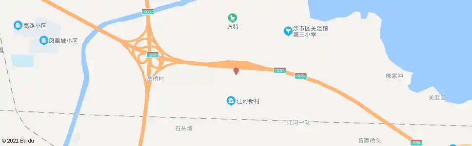 荆州江河村_公交站地图_荆州公交_妙搜公交查询2025