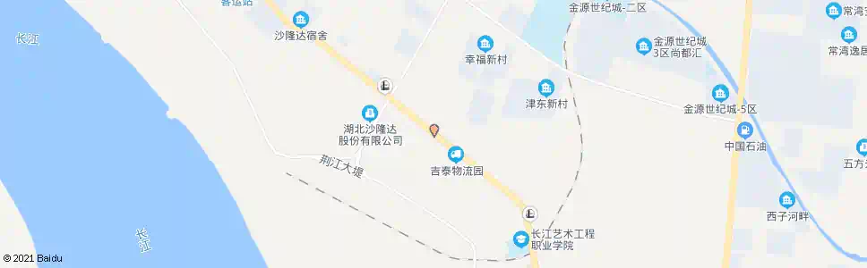 荆州银信工业园_公交站地图_荆州公交_妙搜公交查询2025
