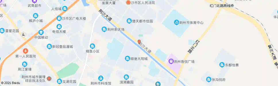 荆州东岳小区_公交站地图_荆州公交_妙搜公交查询2025